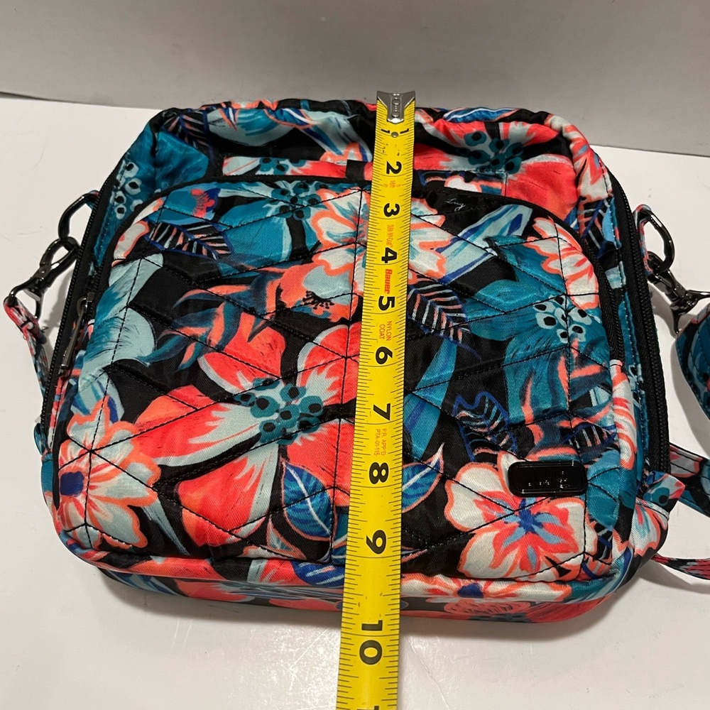 Lug Ranger Red and Blue Crossbody Bag with Adjustable Strap - Picture 16 of 16